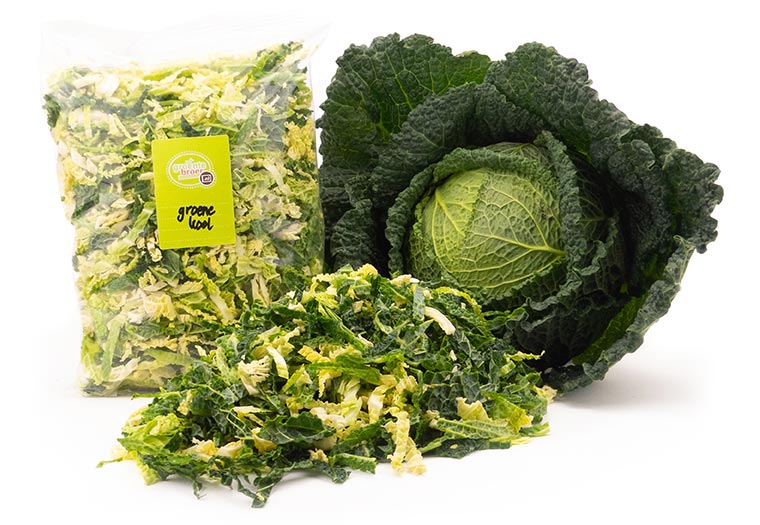 Koop Online Vers Gesneden Groene Kool