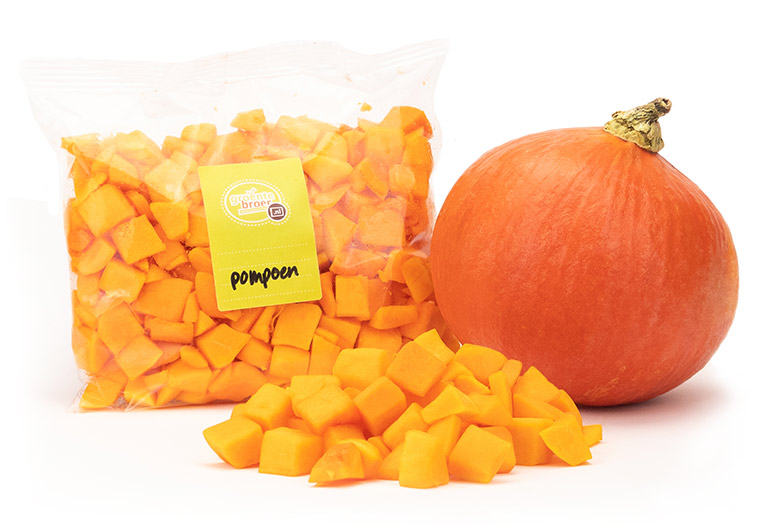Koop gesneden Pompoenblokjes Online bij de Specialist