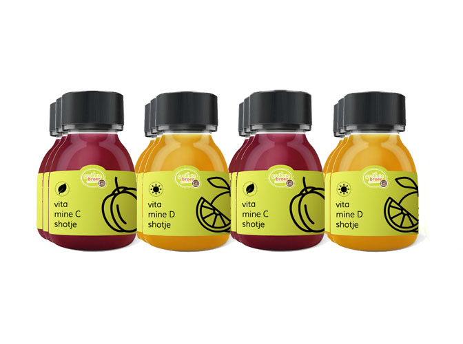 Vitamine C  en D Shots Kopen bij de Fruitspecialist