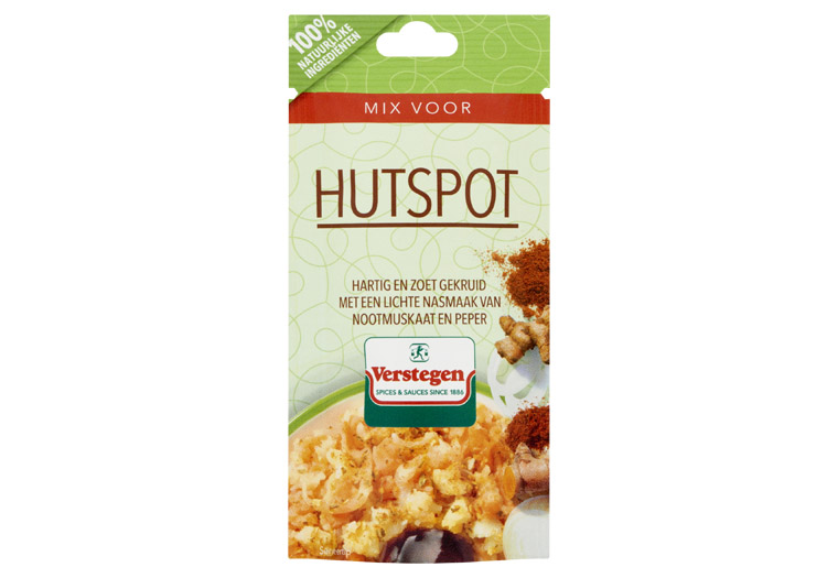 Combineer Verstegen Hutspotkruiden met verse hutspot..